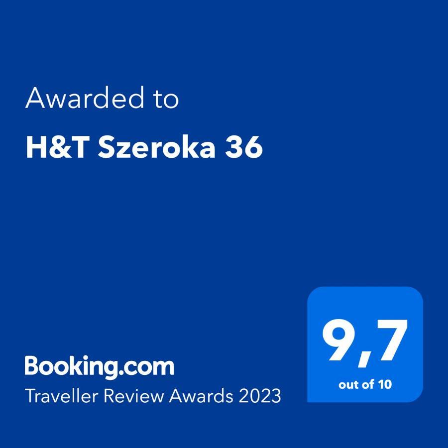 דירות גדנסק H&T Old Town Szeroka 36 מראה חיצוני תמונה